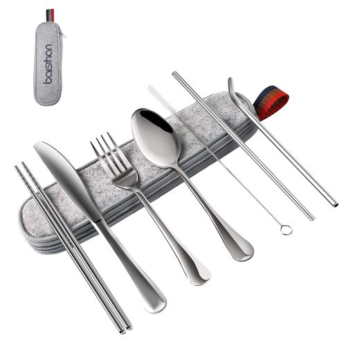 #SKJH120 Reusable Stainless Steel Cutlery Set